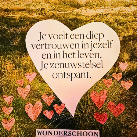 Collage bij hartsmeditatie